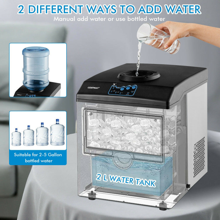 2-in-1 Ice Maker & Water Dispenser