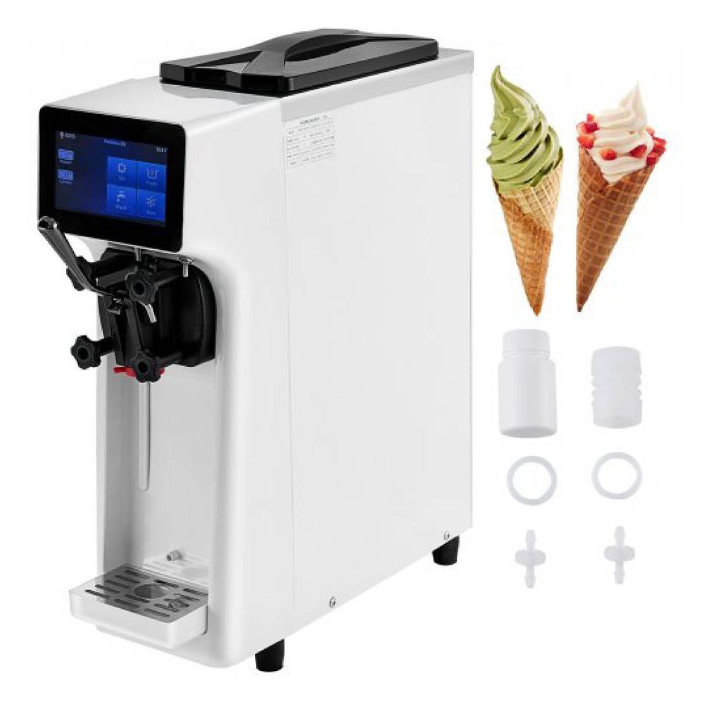 1000W Commercial Home Soft Serve Frozen Yogurt Ice Cream Maker Machine, 4.0L (SAK83425)