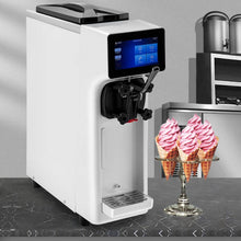 Load image into Gallery viewer, 1000W Commercial Home Soft Serve Frozen Yogurt Ice Cream Maker Machine, 4.0L (SAK83425)