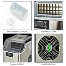 Load image into Gallery viewer, Portable Ice Maker with Scoop &amp; Basket
