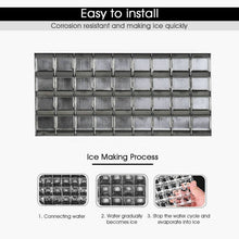 Load image into Gallery viewer, Compact Stainless Steel Ice Maker