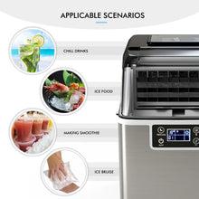 Load image into Gallery viewer, Portable Ice Maker with Scoop &amp; Basket