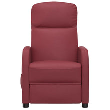 Load image into Gallery viewer, vidaXL Massage Reclining Chair Leisure Recliner for Home Theater Faux Leather