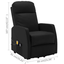Load image into Gallery viewer, vidaXL Power Lift Recliner Electric Lift Chair for Home Theater Faux Leather