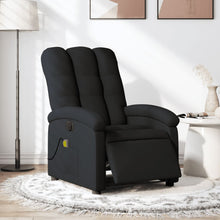 Load image into Gallery viewer, vidaXL Electric Massage Recliner Chair Black Fabric