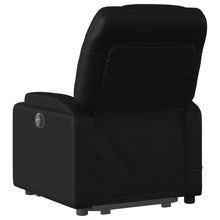 Load image into Gallery viewer, vidaXL Stand up Massage Recliner Chair Black Faux Leather