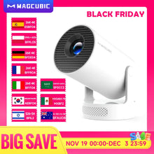 Load image into Gallery viewer, 8K HD Portable Projector with WiFi6 BT5.0 Android Home Theater Outdoor Cinema