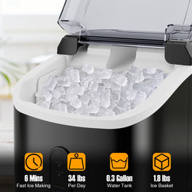 Nugget Countertop Ice Maker with Soft Chewable Ice