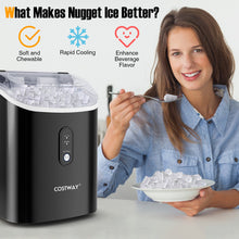 Load image into Gallery viewer, Nugget Countertop Ice Maker with Soft Chewable Ice