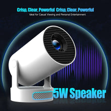 Load image into Gallery viewer, 8K HD Portable Projector with WiFi6 BT5.0 Android Home Theater Outdoor Cinema