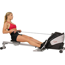 Load image into Gallery viewer, Sunny Health &amp; Fitness Rowing Machine with Optional Magnetic Rower or Air Rower Exclusive SunnyFit App
