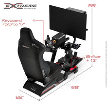 Load image into Gallery viewer, SIM RACING COCKPIT XT PREMIUM 3.0 FULL ACCESSORIES