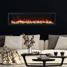 Load image into Gallery viewer, Amantii Symmetry 74" Smart Electric Fireplace With Programmable Timer And Thermostat [SYM-74] (SAK26974)