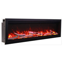 Load image into Gallery viewer, Amantii Symmetry 74" Smart Electric Fireplace With Programmable Timer And Thermostat [SYM-74] (SAK26974)