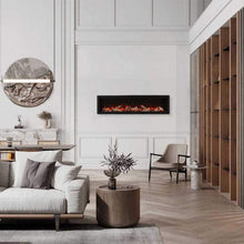 Load image into Gallery viewer, Amantii Symmetry 74" Smart Electric Fireplace With Programmable Timer And Thermostat [SYM-74] (SAK26974)