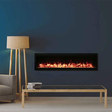 Load image into Gallery viewer, Amantii Symmetry 74" Smart Electric Fireplace With Programmable Timer And Thermostat [SYM-74] (SAK26974)