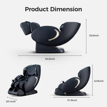 Load image into Gallery viewer, Bosscare Full Body 3D Zero Gravity Shiatsu Recliner Massage Chair With App (SAK32840)