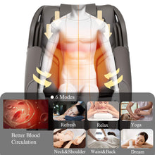Load image into Gallery viewer, Bosscare Full-Body Zero-Gravity Leather Massage Chair With Zero Gravity And Bluetooth [GR8012] (SAK12074)