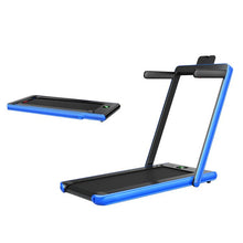 Load image into Gallery viewer, 2.25HP 2 in 1 Folding Treadmill with APP Speaker Remote Control