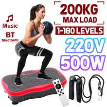 Load image into Gallery viewer, Exercise Fitness Vibration Machine Trainer Plate Platform