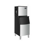 353lbs/24H Commercial Ice Maker with 198lbs Bin