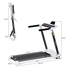 Load image into Gallery viewer, Rovix Portable Compact Home Cardio Fitness Treadmill With 3.5HP Electric Motor &amp; Bluetooth Speakers (SAK32416)