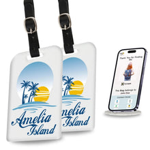 Load image into Gallery viewer, Smart Bag Security Tag - Amelia Island FL [Pack 2]